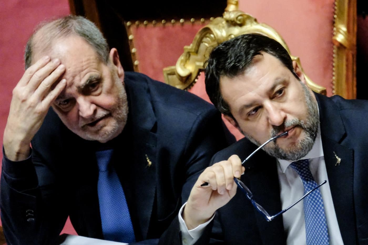 Massimo Villone sconfigge Calderoli e Salvini